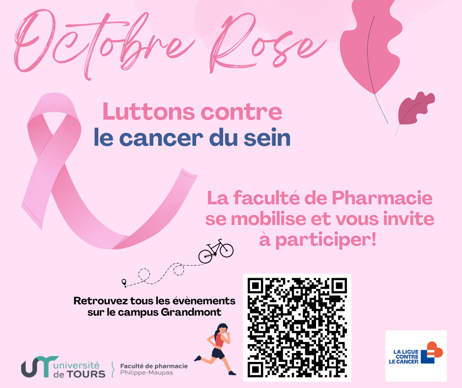 Cardigan à Capuche 'Octobre Rose' - Sweat à Fermeture Éclair, Coupe Ample, Avec Ruban Rose (Soutien Cancer Du Sein)