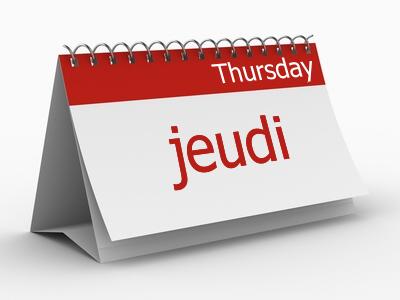 jeudi